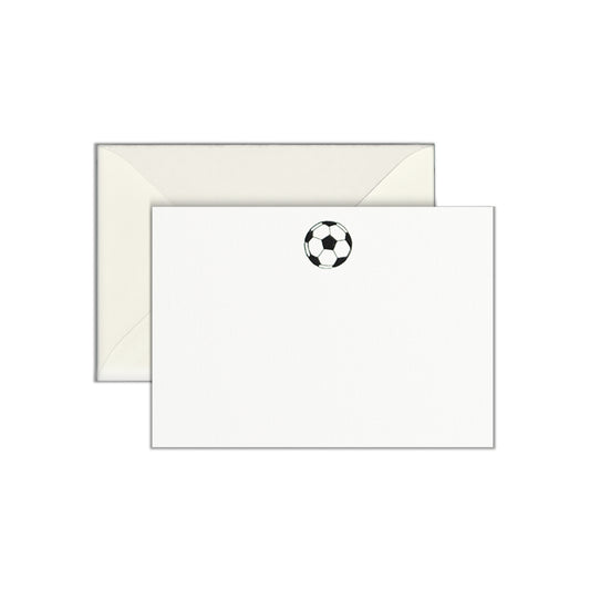 Football, enclosure card & envelope
