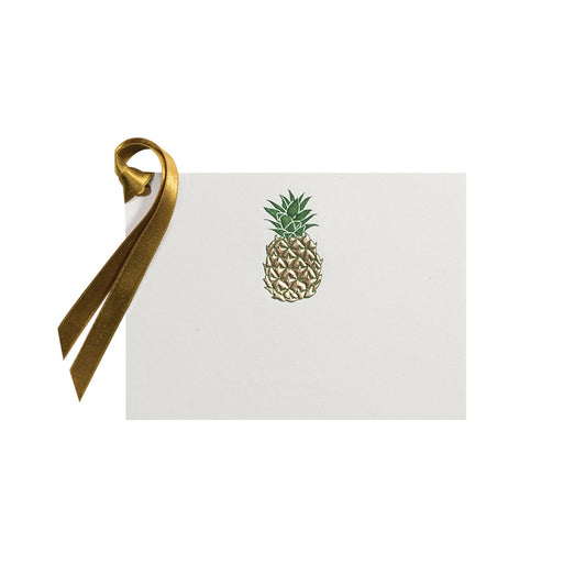 Pineapple, gift tag (10 pcs)