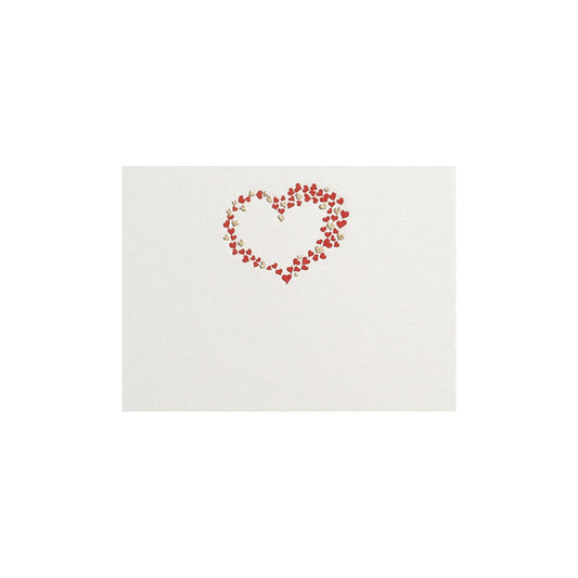 Hearts, table card (10 pcs)