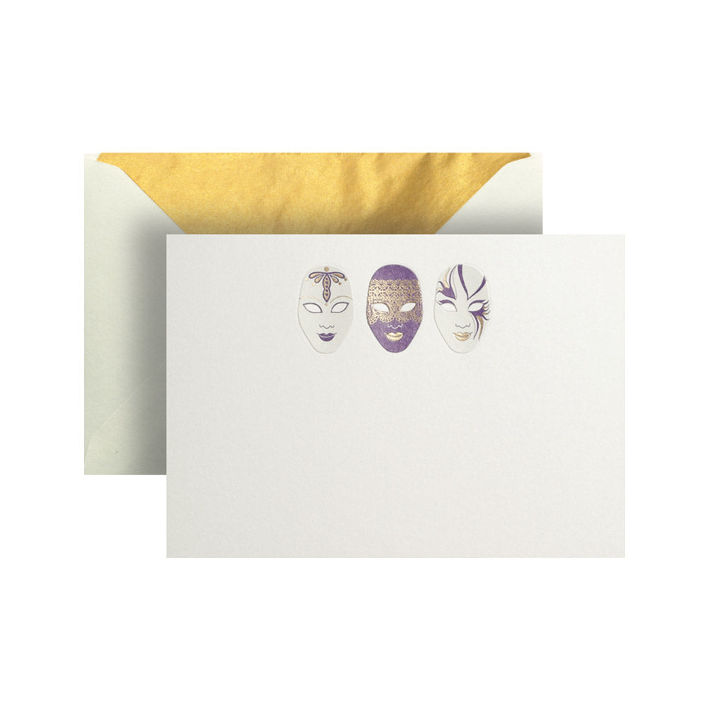 Carnival Masks Card
