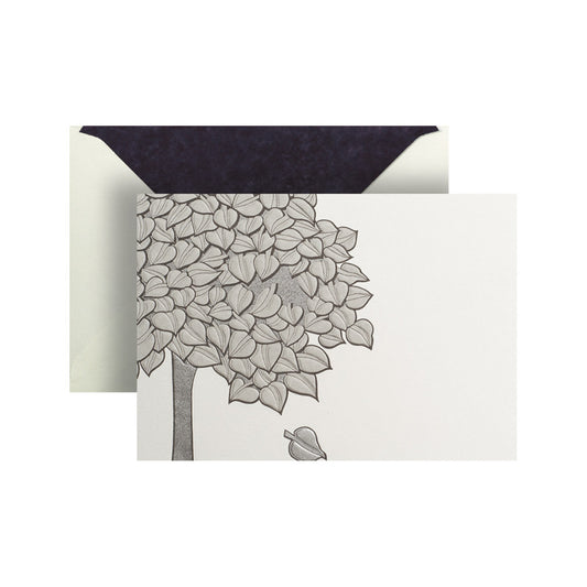 Silver Tree Card