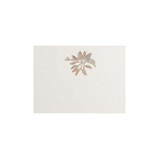 Bronze Mistletoe Bunch, table card (10 pcs)