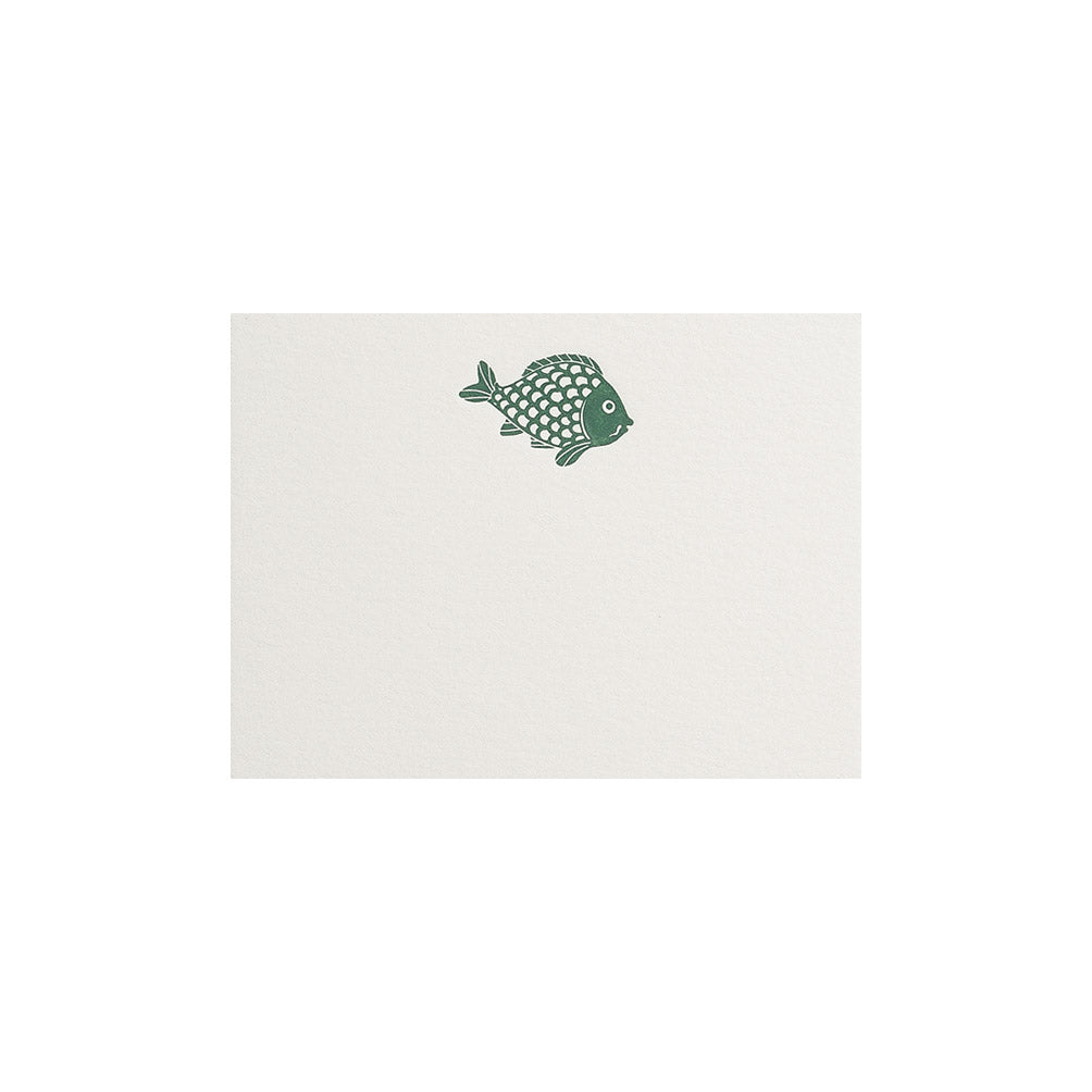 Green Carp, table card (10 pcs)
