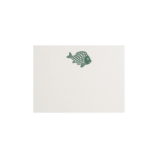 Green Carp, table card (10 pcs)