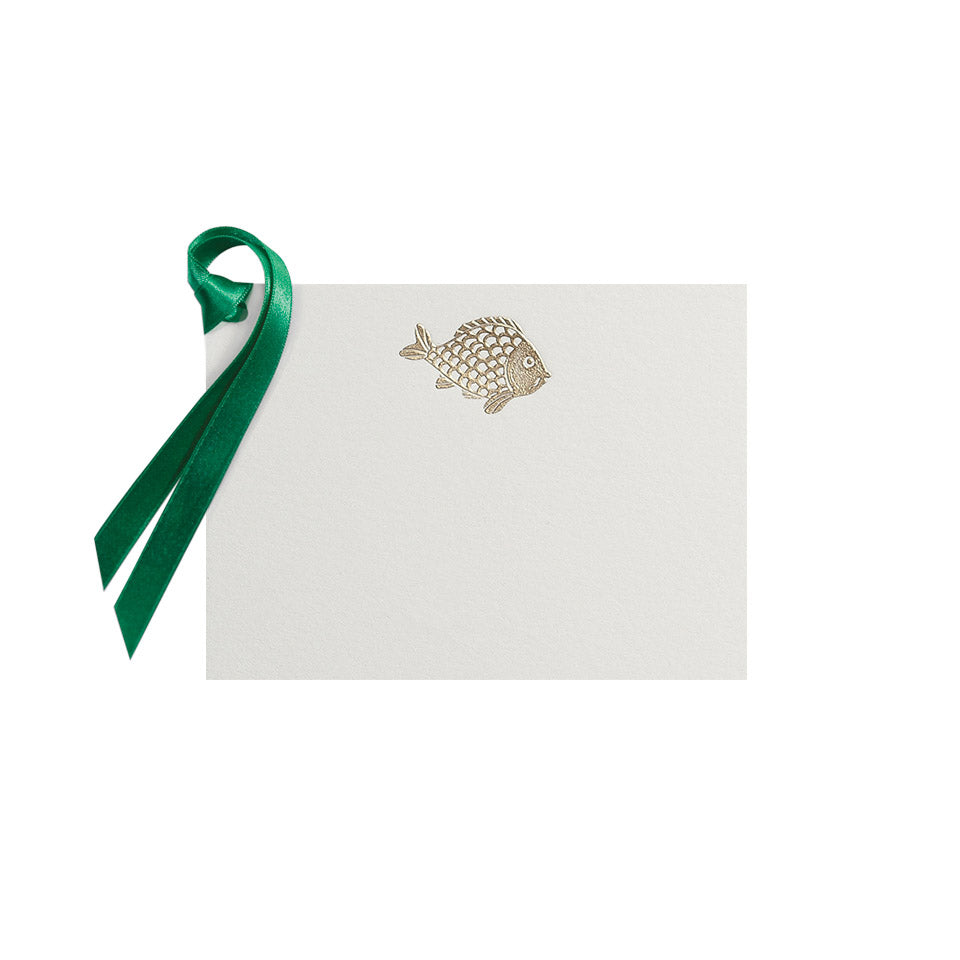 Gold Carp, gift tag (10 pcs)