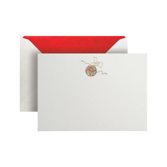 Small Christmas Ornament Greeting Card