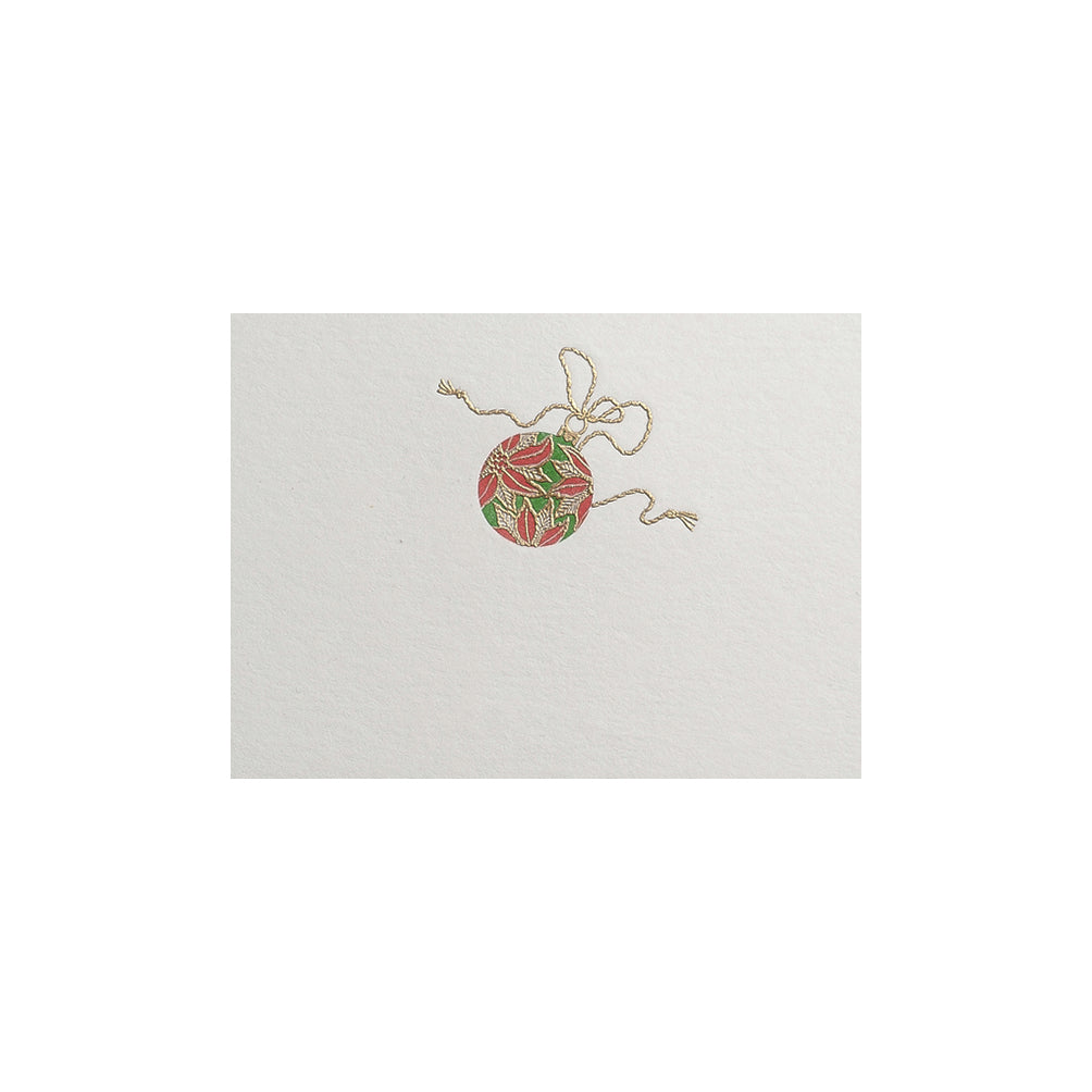Small Christmas Ornament, table card (10 pcs)