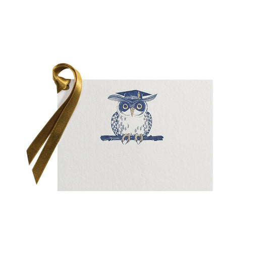 Wise Owl, gift tag (10 pcs)