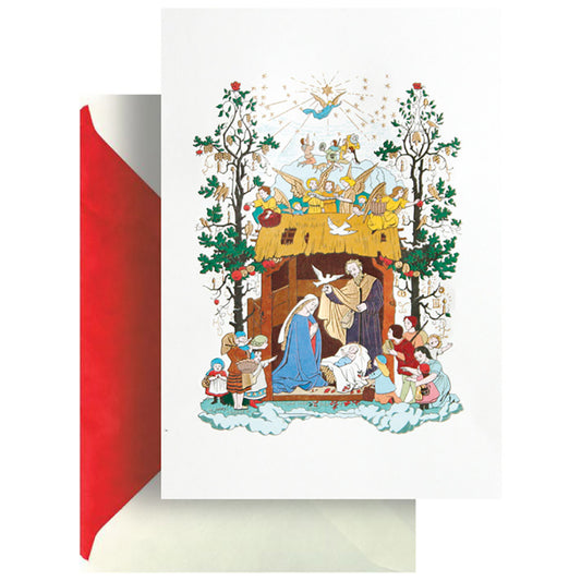 Nativity Scene Greeting Card