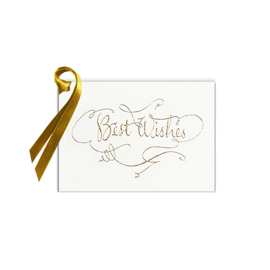 Best Wishes, gift tag (10 pcs)