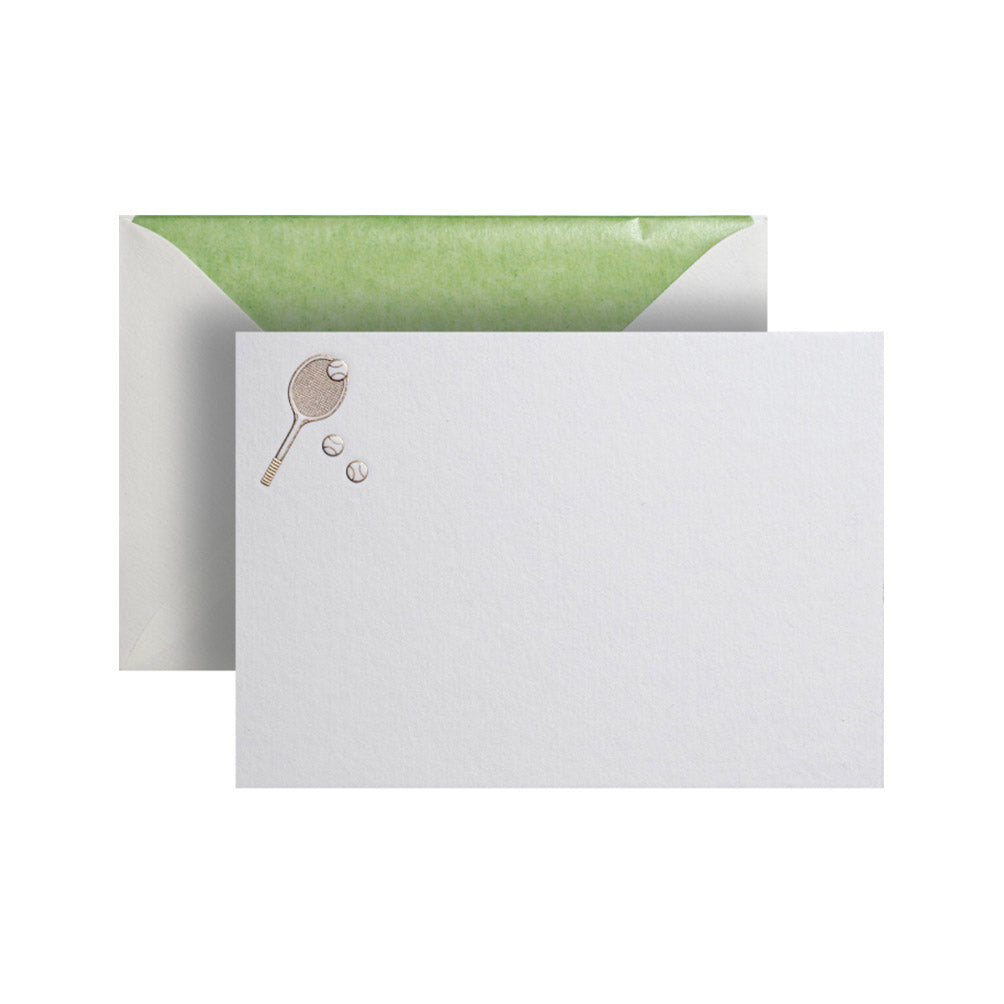 Tennis Racket Card
