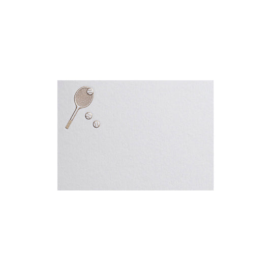 Tennis Racket, table card (10 pcs)