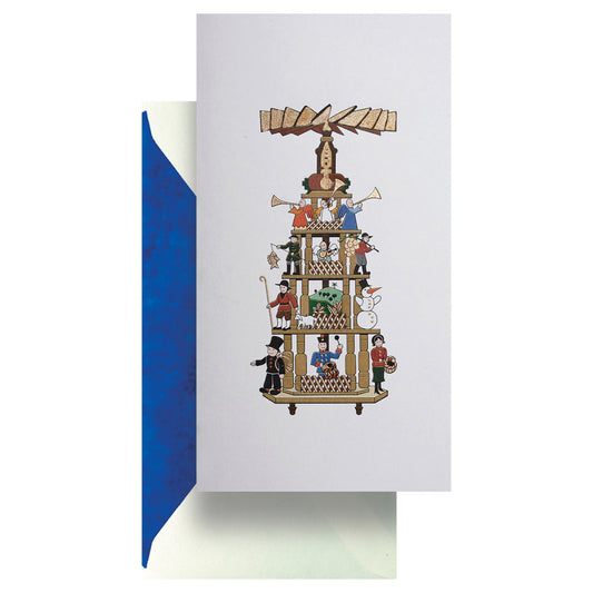 Christmas Pyramid Greeting Card