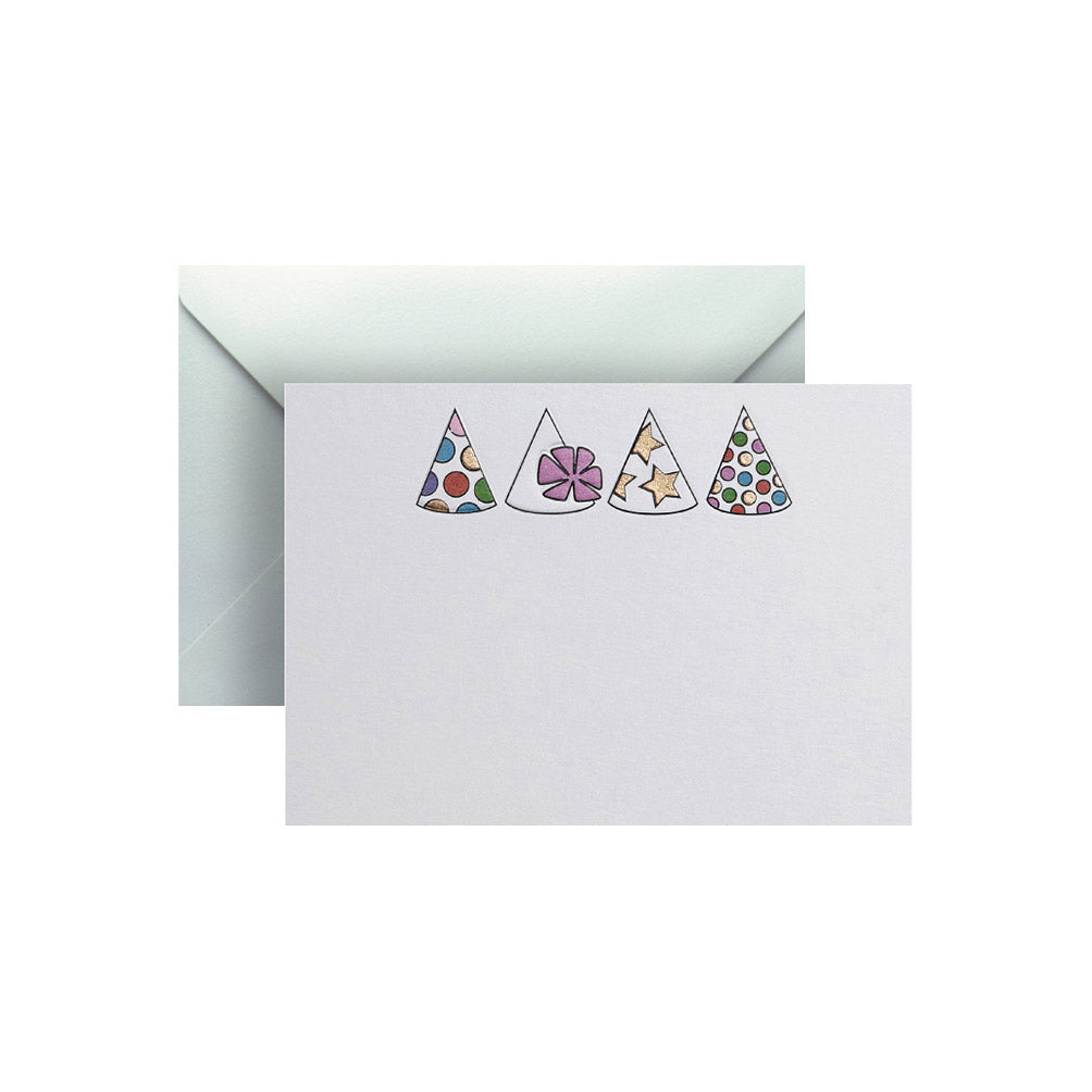 Party Hats, enclosure card & envelope