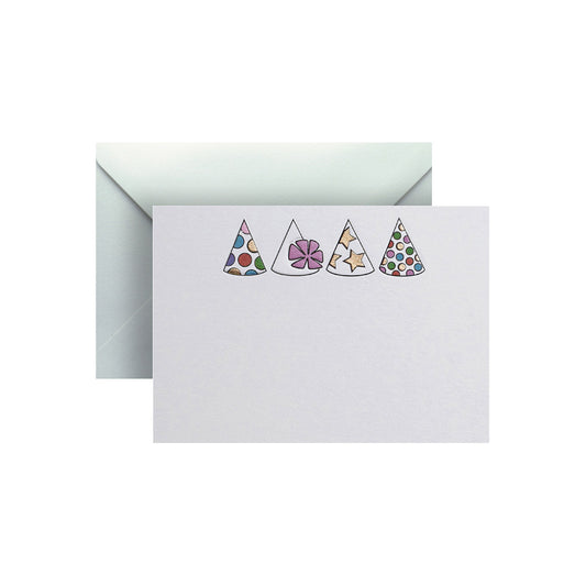Party Hats, enclosure card & envelope