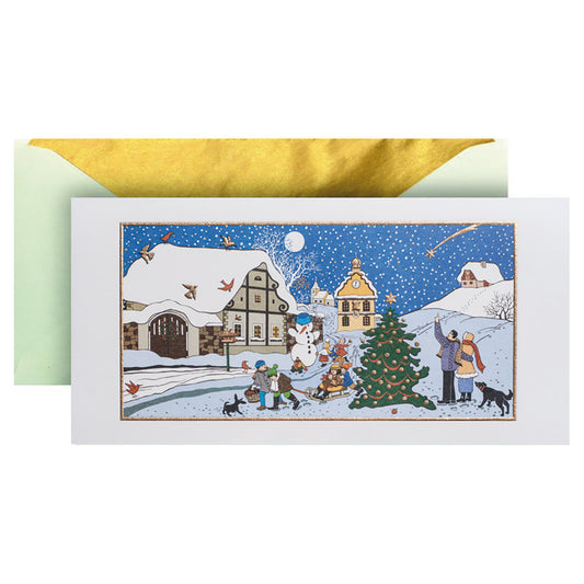 Holy Christmas Time Greeting Card