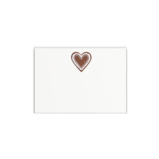 Gingerbread Heart, table card (10 pcs)