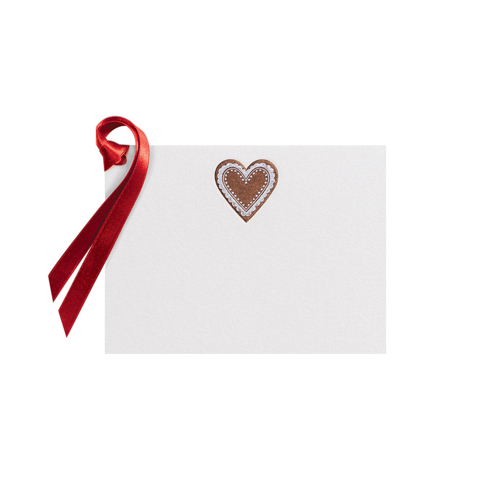 Gingerbread Heart, gift tag (10 pcs)