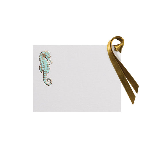 Seahorse, gift tag (10 pcs)