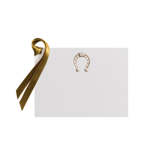 Horseshoe, gift tag (10 pcs)