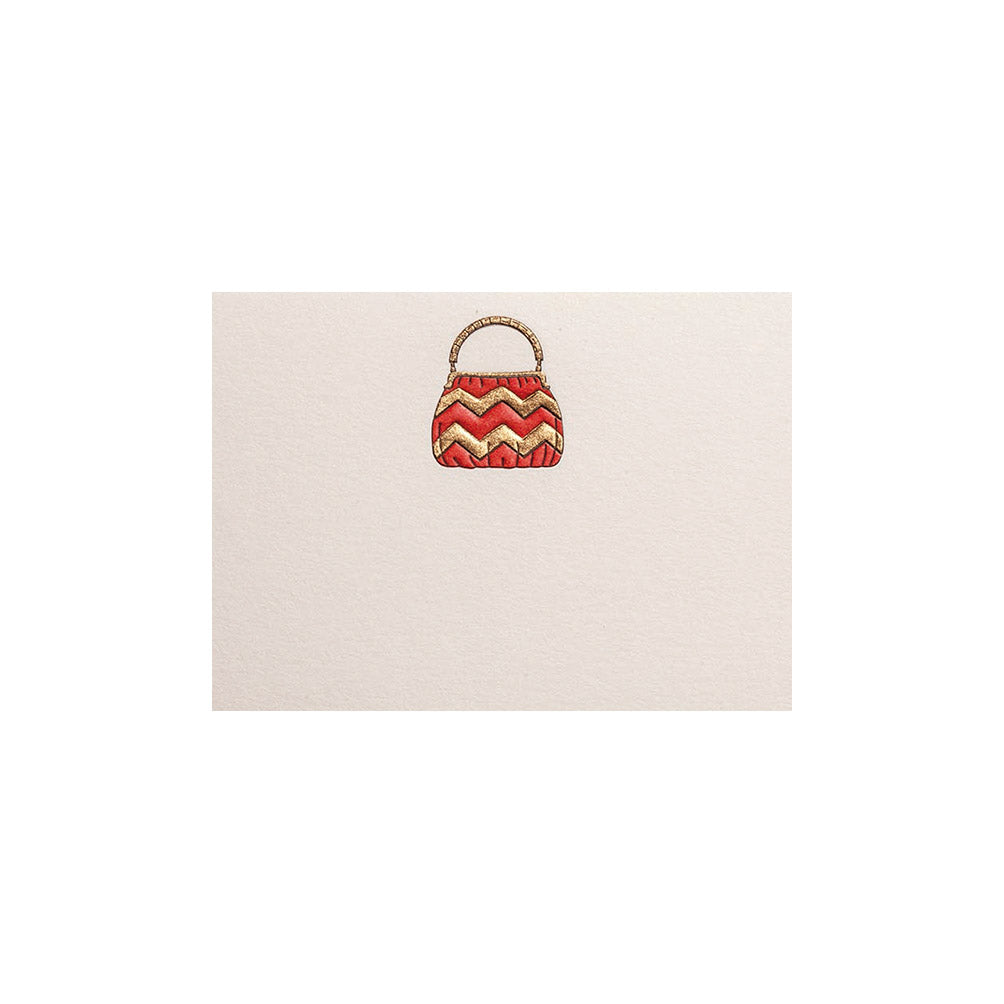 Red Handbag, table card (10 pcs)