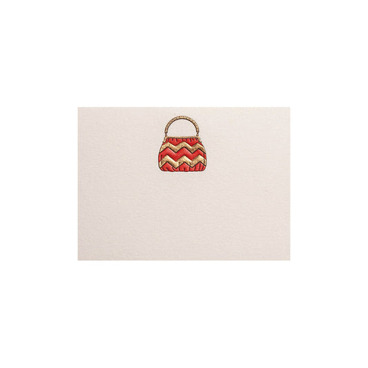 Red Handbag, table card (10 pcs)