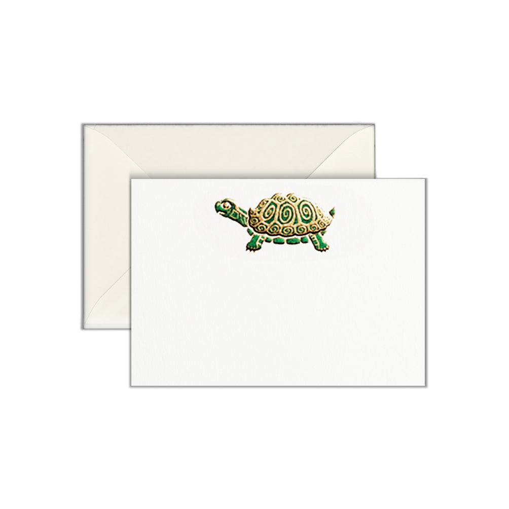 Turtle, enclosure card & envelope
