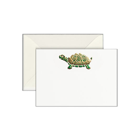 Turtle, enclosure card & envelope
