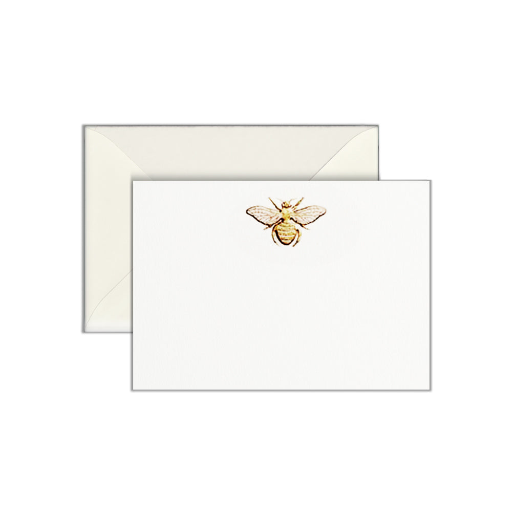 Gold Bee, enclosure card & envelope