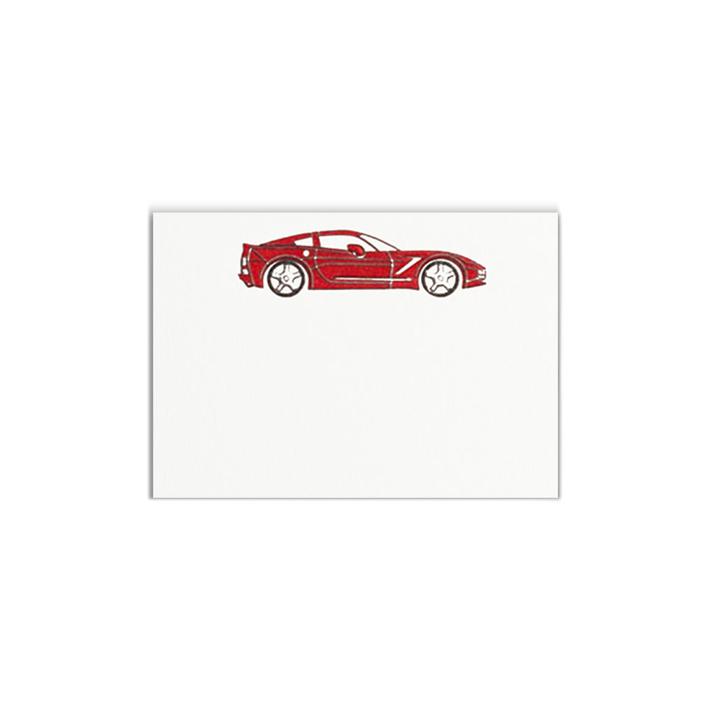 Sport Car, table card (10 pcs)