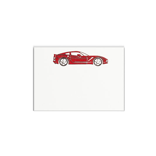 Sport Car, table card (10 pcs)