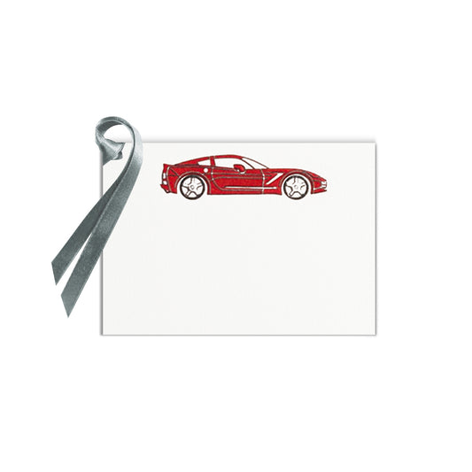 Sport Car, gift tag (10 pcs)