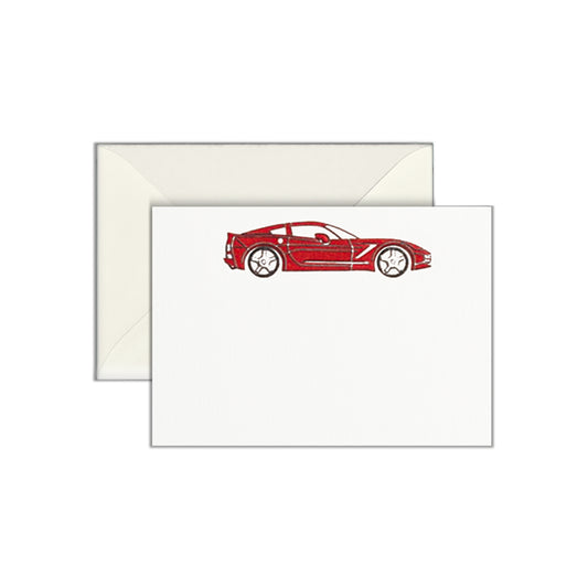 Sport Car, enclosure card & envelope