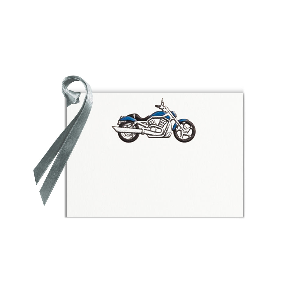 Motorcycle, gift tag (10 pcs)