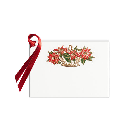 Poisenttia Basket, gift tag (10 pcs)