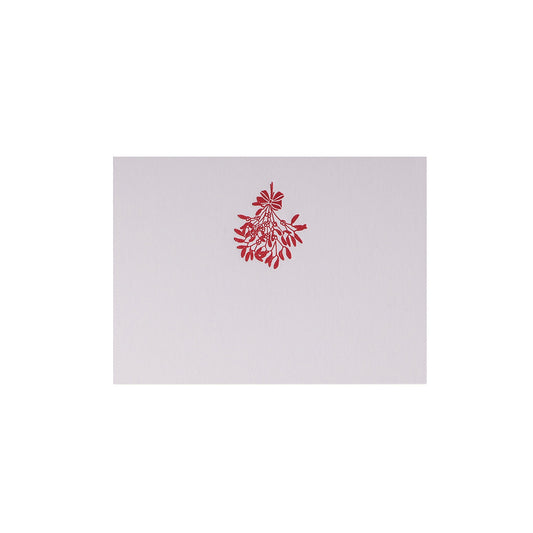 Red Mistletoe, table card