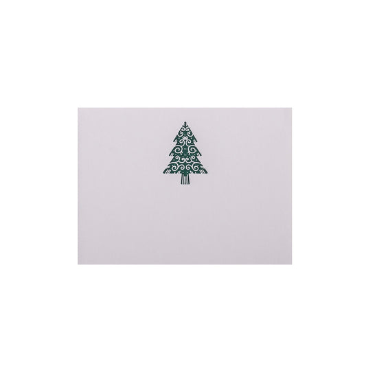 Green Christmas Tree, table card