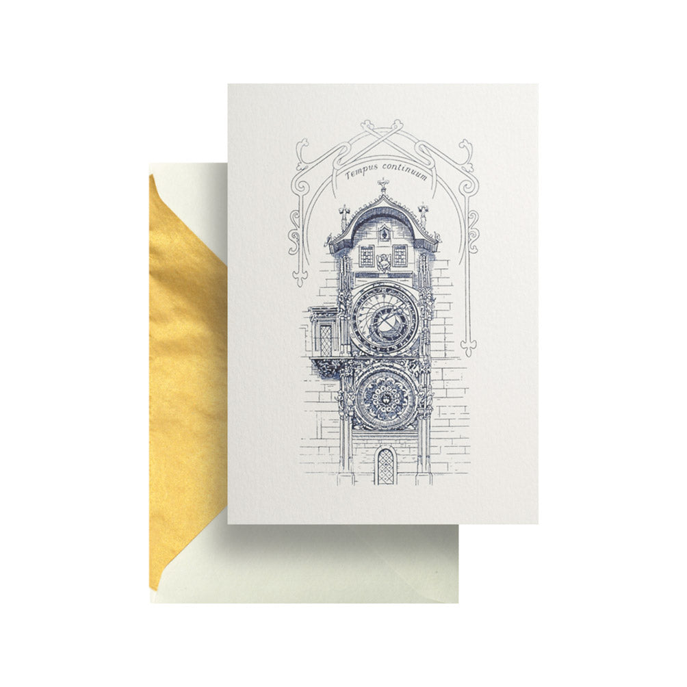 Prague Astronomical Clock Card