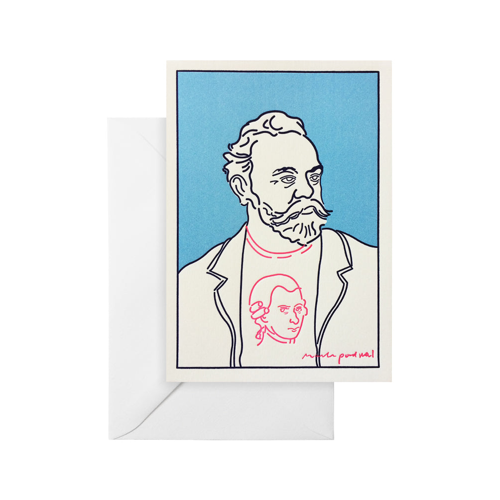 Dvorak in a Mozart T-shirt Card