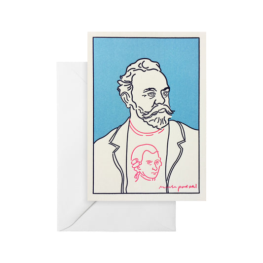 Dvorak in a Mozart T-shirt Card