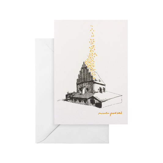 Old-New Synagogue Card