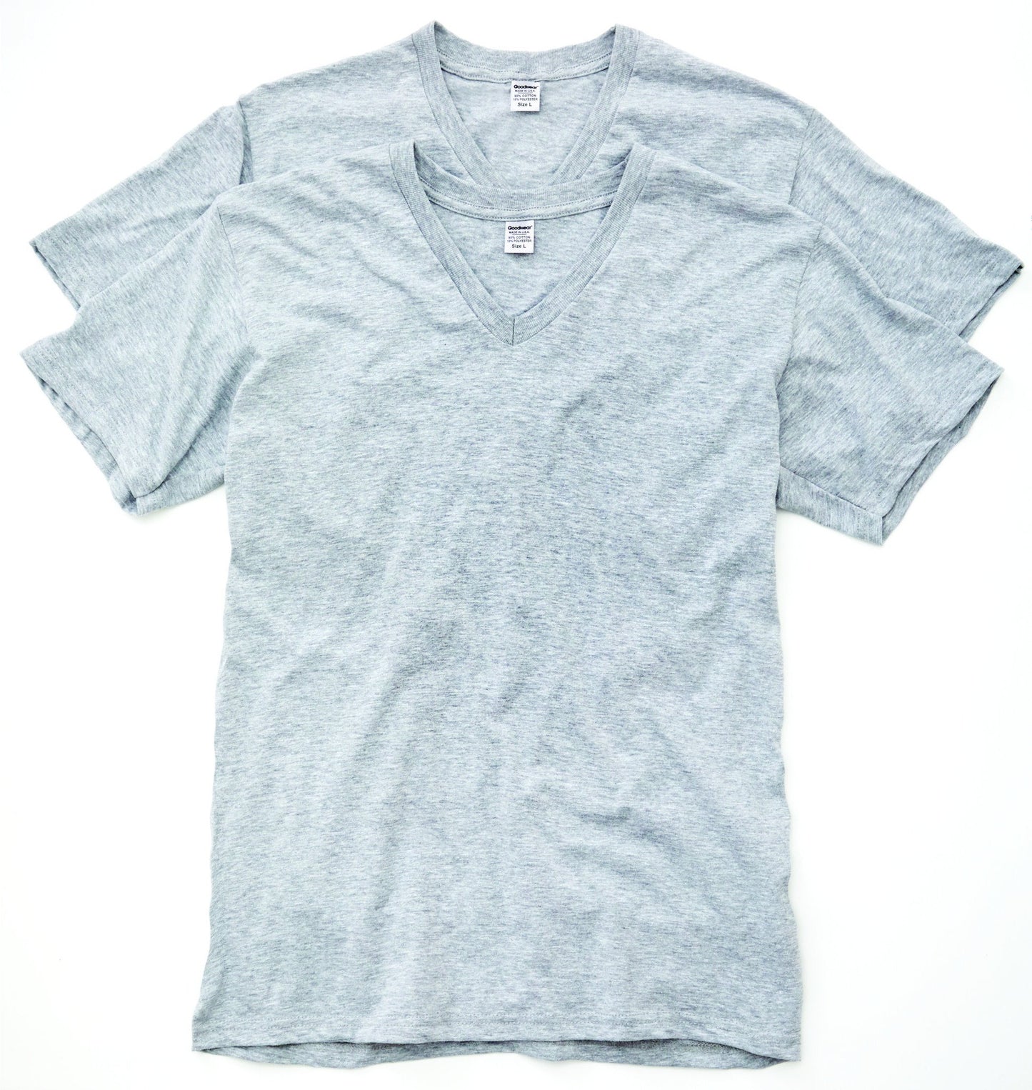 usa made men's v-neck undershirts