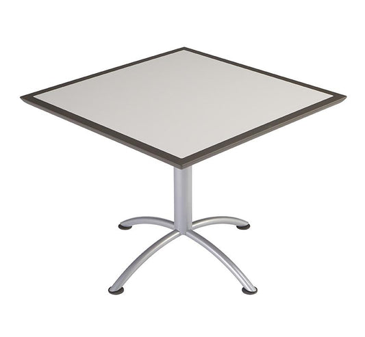 iLand Urethane Café Table, 36" Square, 2 Finishes