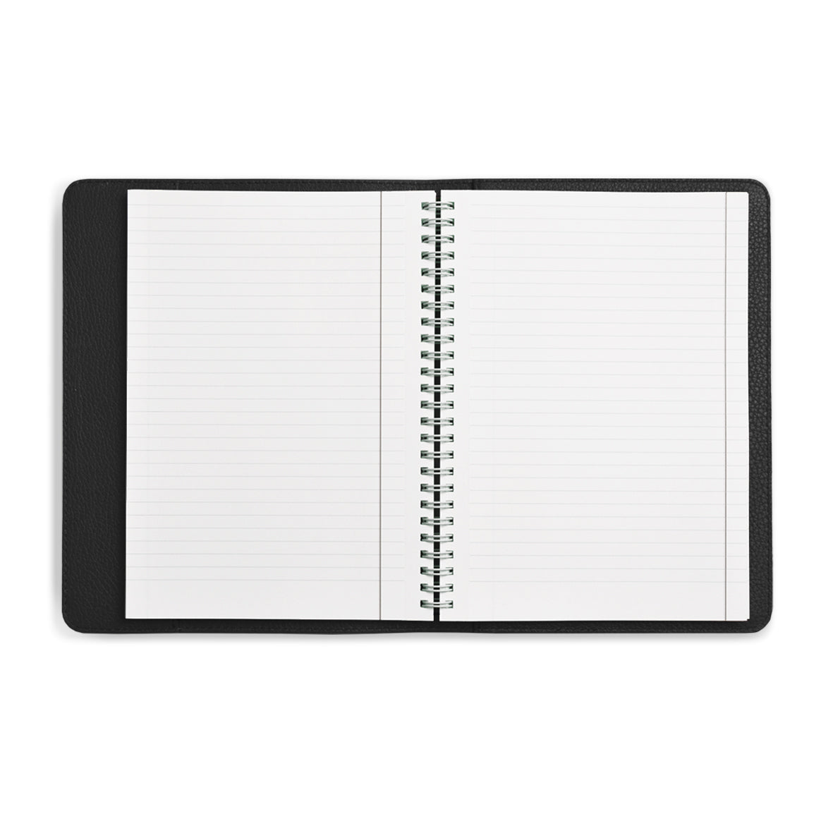 Rossi Leather Notebook Black