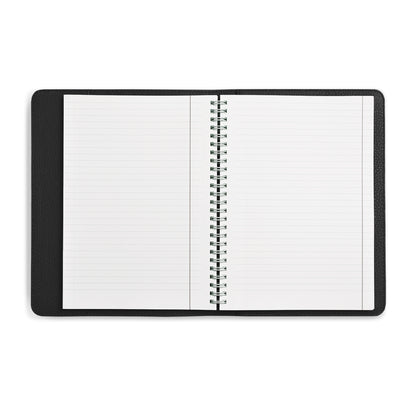 Rossi Leather Notebook Black