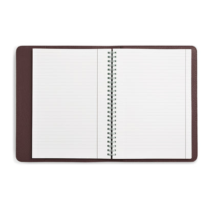 Rossi Leather Notebook Brown