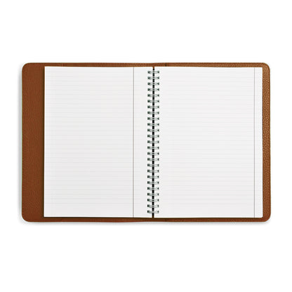 Rossi Leather Notebook Cognac