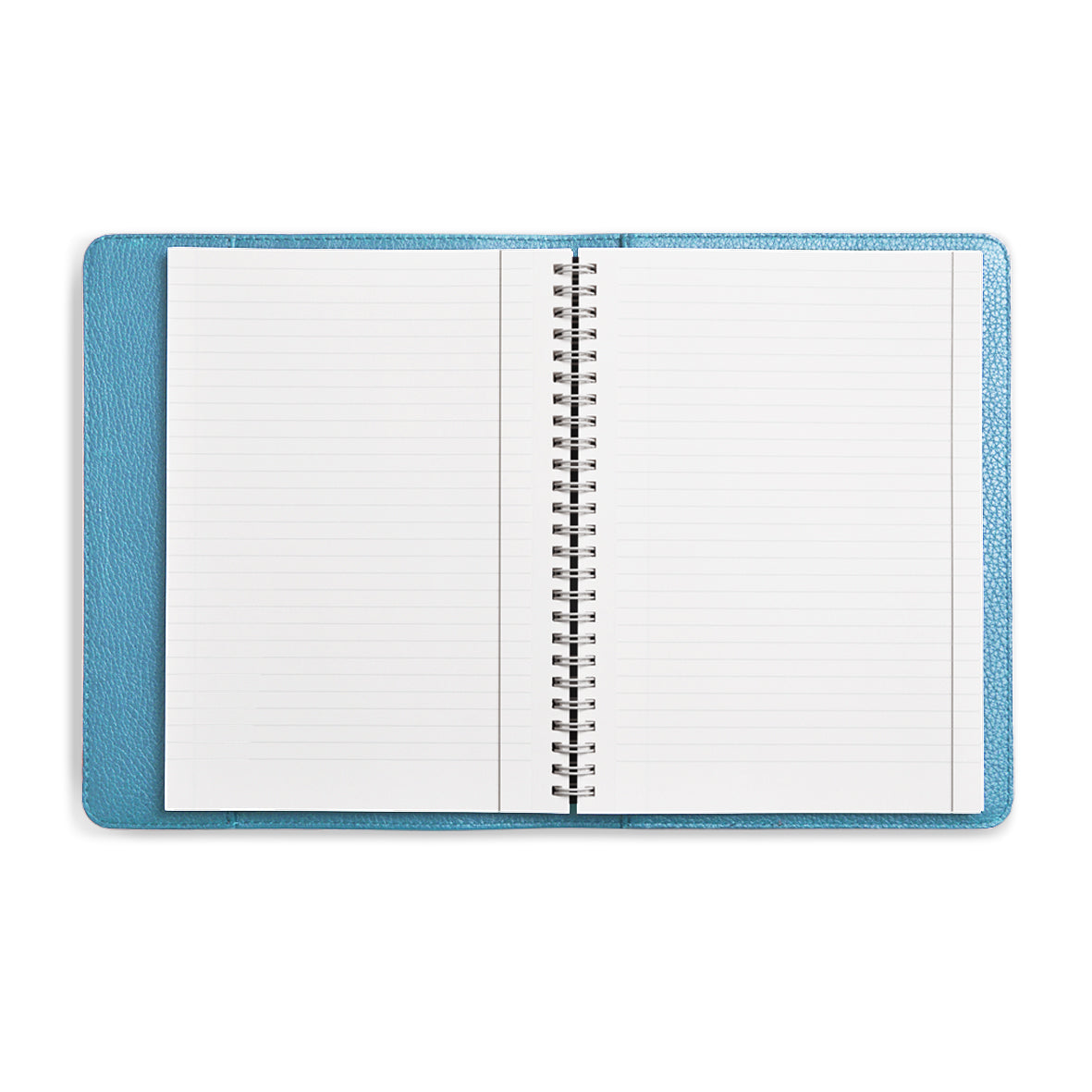 Rossi Leather Notebook Light Blue