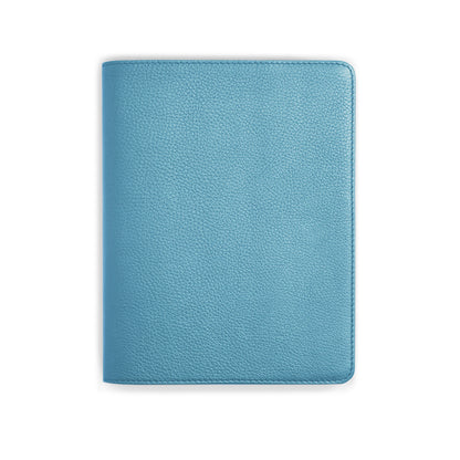Rossi Leather Notebook Light Blue